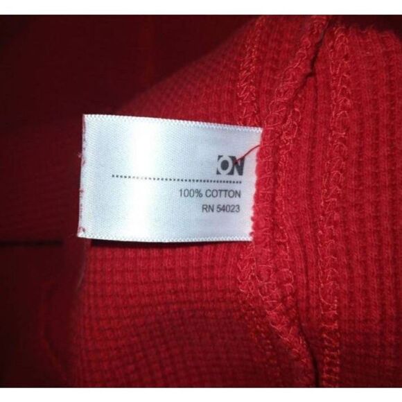 OLD NAVY RED TOP SZ.L EUC - Picture 4 of 4